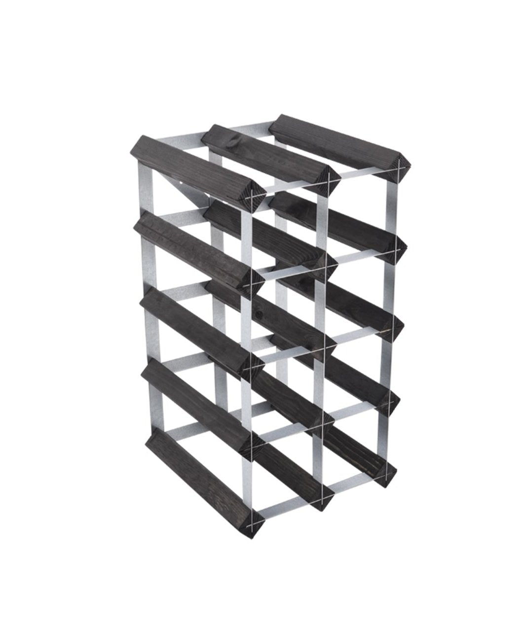 Vinreol, 12 flasker - sort ask